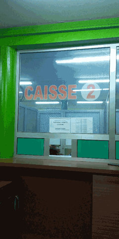 Bureau des douane de Ouaga Gare/ Caisse